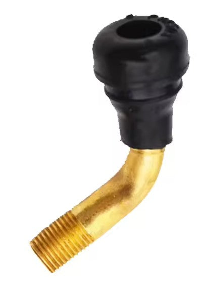 Tubeless valve with 90/45 degree valve