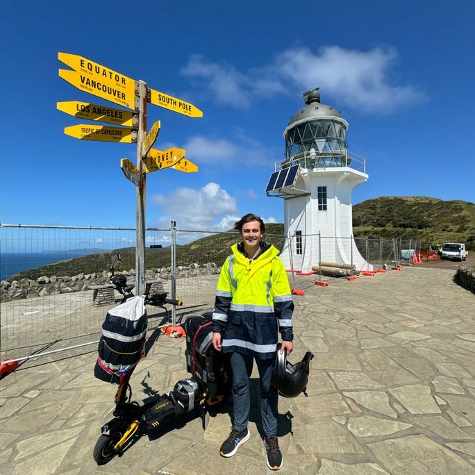 Movember - Charity Run The Length Of New Zealand On An eScooter