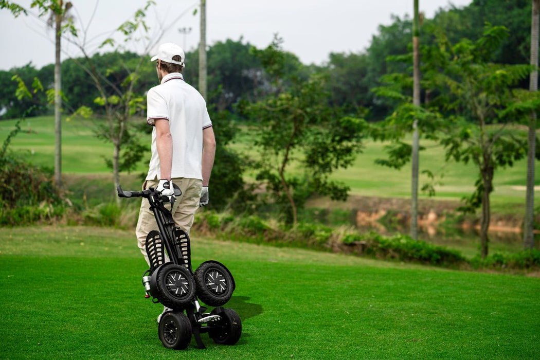 ESwing Fastfold Electric Ride-on Golf Cart Mobility Scooter