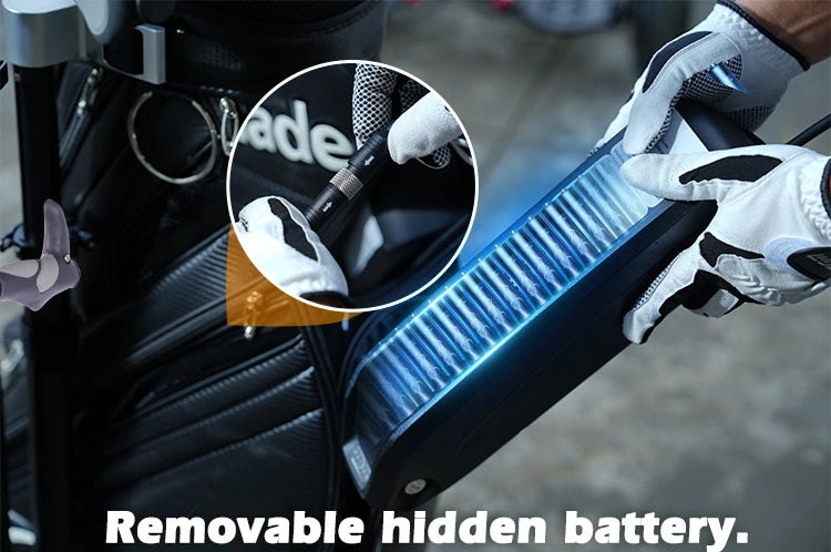 ESwing Fastfold Electric Ride-on Golf Cart Mobility Scooter