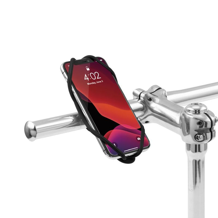 BIKE TIE 4 SMARTPHONE HOLDER H/BAR MOUNT BLACK